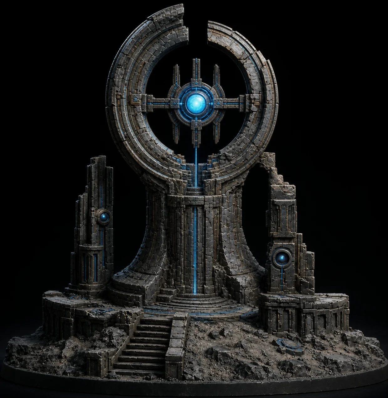 Teksturowany model 3D wygenerowany przez generator 3D z obrazu Hyper3D